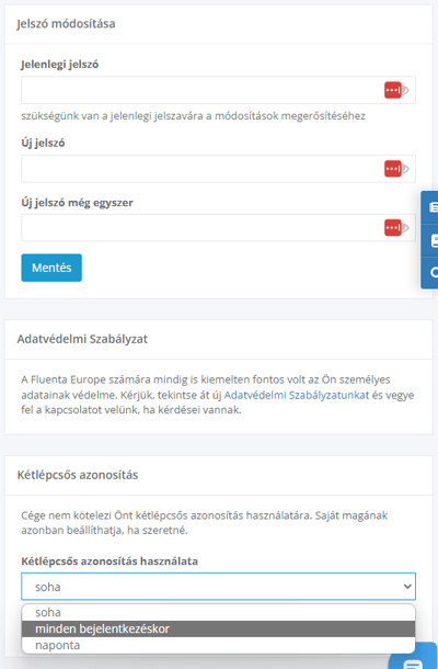 kétlépcsős beáll